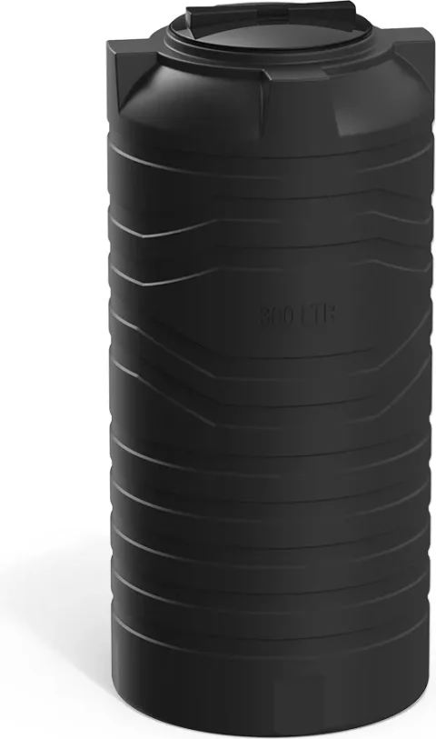 Бочка пластиковая Polimer-Group N-300 / TN300S1 (черный)