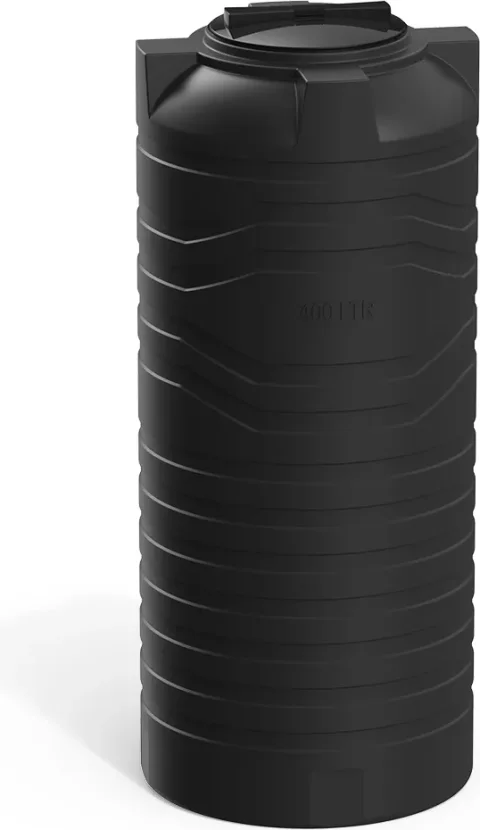 Бочка пластиковая Polimer-Group N-400 / TN400S1 (черный)
