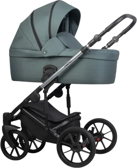 Детская универсальная коляска Riko Nano Thermo 2 в 1 (14 темно-зеленый)