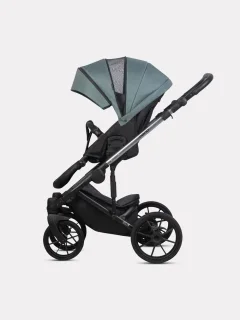 Детская универсальная коляска Riko Nano Thermo 2 в 1 (14 темно-зеленый) — фото 8