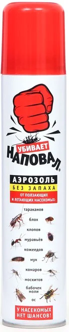 Аэрозоль от насекомых Наповал Дихлофос (200мл)