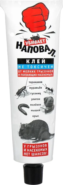 Средство для борьбы с вредителями Наповал Клей (135г)