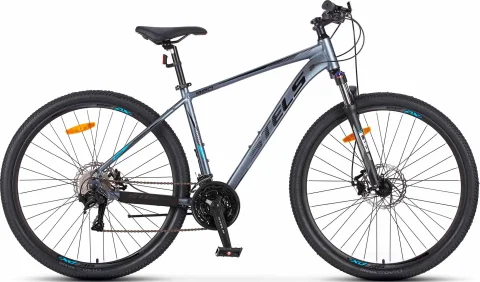 Велосипед STELS Navigator 920 MD 29 (18.5, серый/синий, разобранный, в коробке)