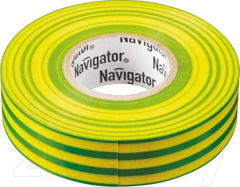 Изолента Navigator NIT-B15-20/YG (71108)