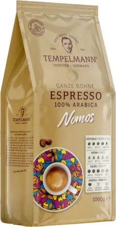 Кофе в зернах Tempelmann Nomos Espresso (1кг) — фото 1