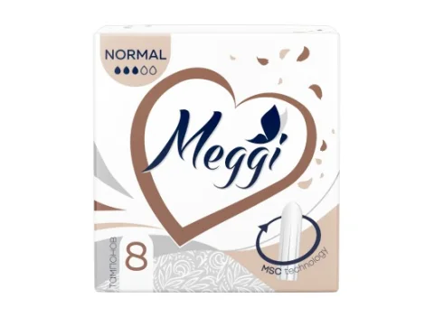 Тампоны гигиенические Meggi Normal New (8шт)