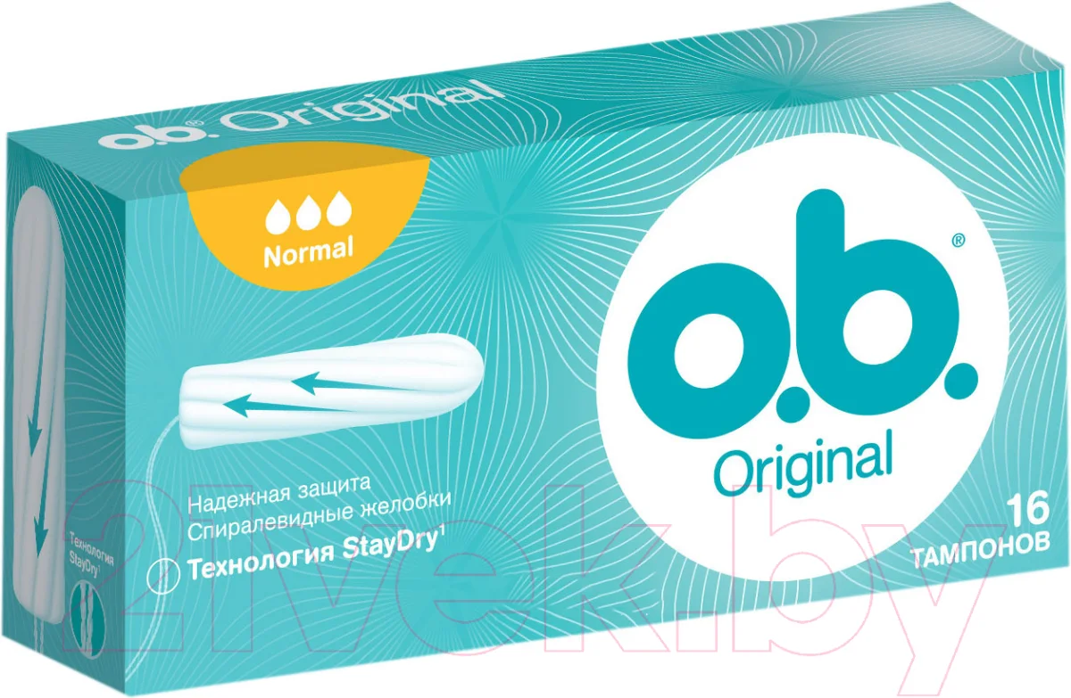 Тампоны гигиенические O.b. Normal Original (16шт)