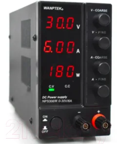 Лабораторный блок питания Wanptek NPS605W для подключения и тестирования устройств — фото 1
