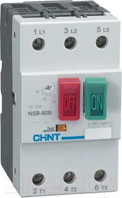 Пускатель магнитный Chint NS2-80B 56A-80А (R) / 495089 — фото 3