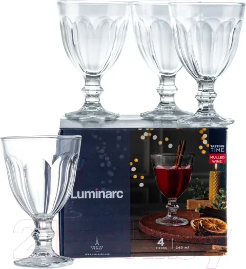 Набор бокалов Luminarc Время дегустаций Глинтвейн O0382 (4шт)