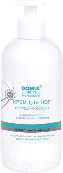 Крем для ног Domix Green Oт трещин и ссадин (500мл) — фото 3