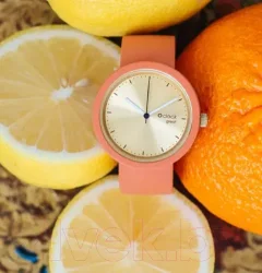 Ремешок для часов O bag O clock Great OCLKS107SIS01128S (розово-оранжевый) — фото 7