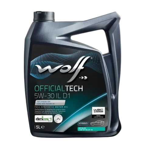 Моторное масло WOLF OfficialTech 5W30 IL D1 / 1054587 (4л)