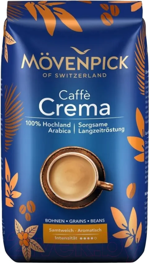 Кофе в зернах Movenpick of Switzerland Caffe Crema (500г)