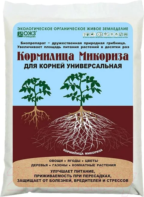 Удобрение ОЖЗ Природная грибница Микориза (1л)
