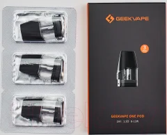 Набор картриджей для электронного парогенератора Geekvape One Pod 1.2 Ом (2мл, 3шт) — фото 2