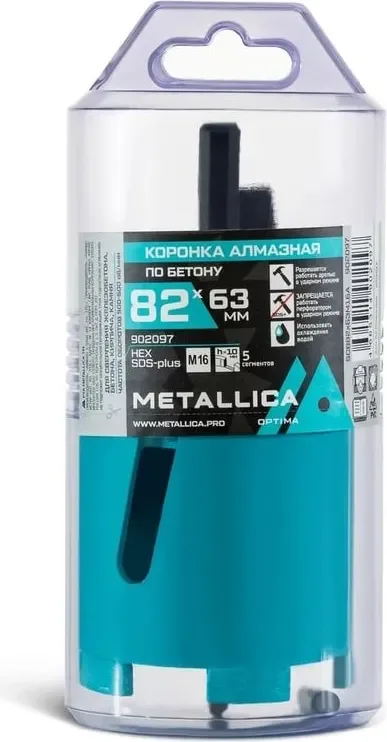 Коронка Metallica Optima / 902097