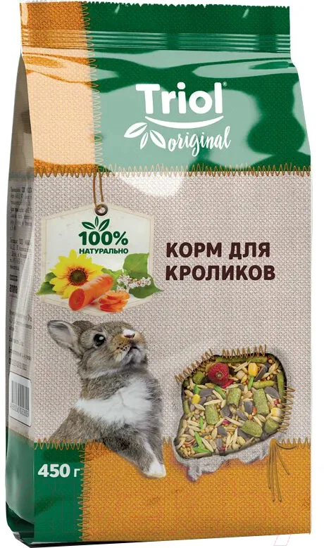 Корм для грызунов Triol Original для кроликов / 40111008 (450г)