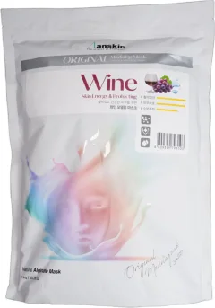 Маска для лица альгинатная Anskin Original Modeling Mask Wine (1кг) — фото 1