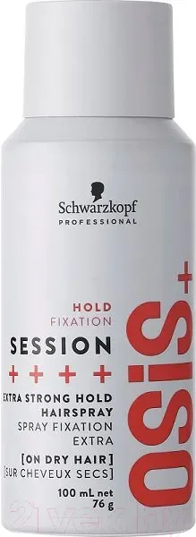 Лак для укладки волос Schwarzkopf Professional Osis+ Session экстрасильной фиксации (100мл) — фото 3
