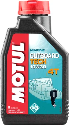 Моторное масло Motul Outboard Tech 4T 10W30 (1л) — фото 3