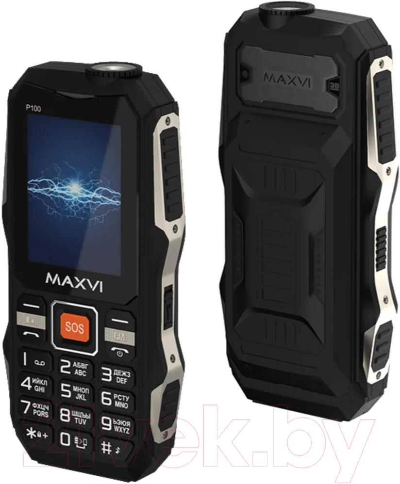 Мобильный телефон Maxvi P100 (черный)