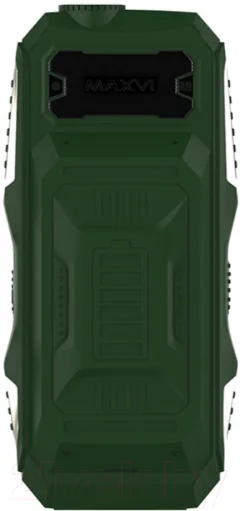Мобильный телефон Maxvi P100 (зеленый) — фото 4