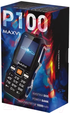 Мобильный телефон Maxvi P100 (зеленый) — фото 10