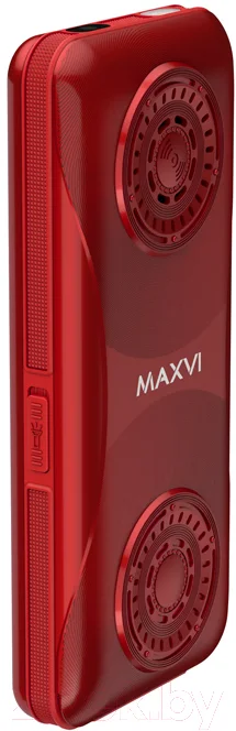 Мобильный телефон Maxvi P110 (красный) — фото 7