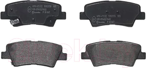 Тормозные колодки Brembo P30067