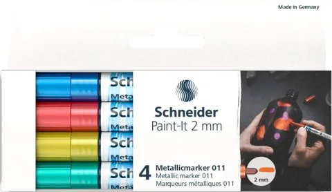 Набор маркеров Schneider Paint-It 011 / ML01111502 (4цв)
