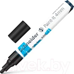 Маркер художественный Schneider Paint-It 320 / 120201 (черный) — фото 5