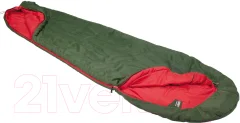 Спальный мешок High Peak Pak 1000 / 23250 (зеленый/красный) — фото 2