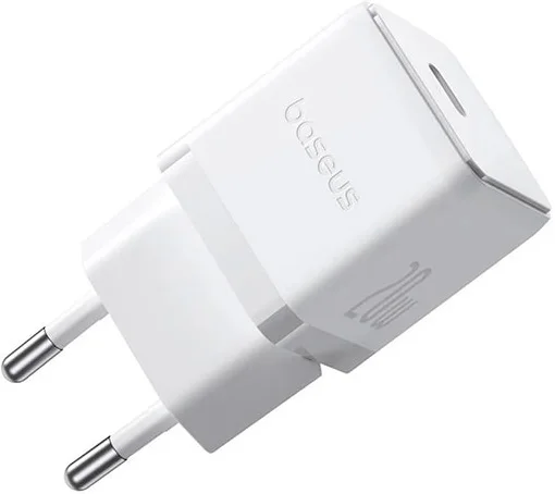 Адаптер питания сетевой Baseus Palm 20W EU / P10111602213-00 (белый)
