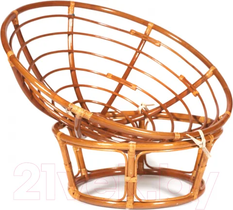 Кресло садовое Tetchair Papasan 23/01 W без подушки (коньяк)