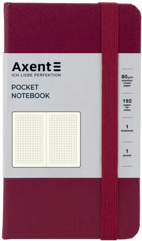 Записная книжка Axent Partner А6 / 8301-46 (96л, винный)