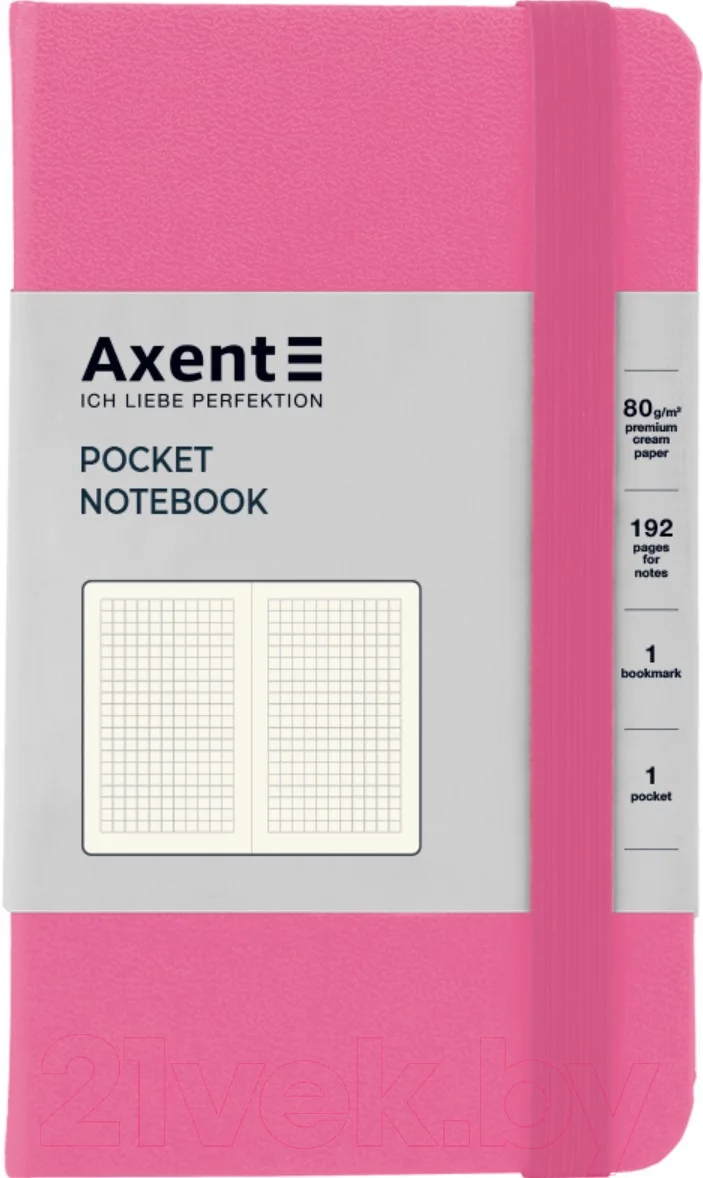 Записная книжка Axent Partner / 8301-10 (96л, розовый)