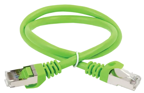 Кабель ITK PC02-C5EFL-5M (5м, зеленый)