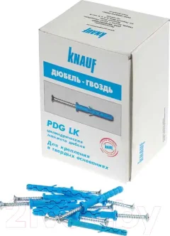 Дюбель-гвоздь Knauf PDG LK 6x40 (150шт) — фото 6