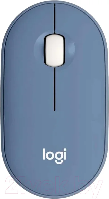Мышь Logitech Pebble M350 / 910-006655 (синий)
