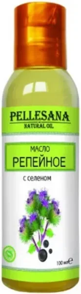 Масло косметическое Pellesana Репейное с селеном (100мл) — фото 3