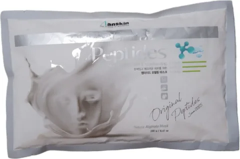Маска для лица альгинатная Anskin Peptide Modeling Mask Refill (240г)