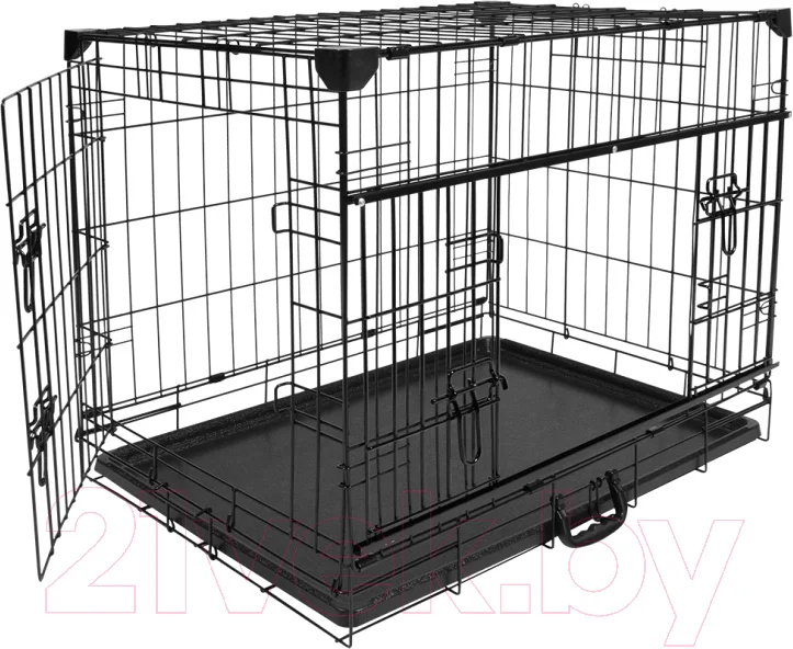 Клетка для животных Duvo Plus Pet Kennel Ninja X-Small 11638/DV (черный)