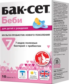 Пищевая добавка Фармамед Бак-сет Бэби (10x1г) — фото 1