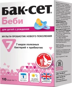 Пищевая добавка Фармамед Бак-сет Бэби (10x1г) — фото 3