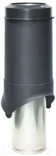 Выход вентиляционный на крышу Krovent Pipe-VT IS 150/изол./500 RAL 9005 (черный)