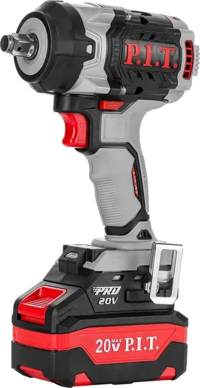 Аккумуляторный гайковерт P.I.T PIW20H-600A