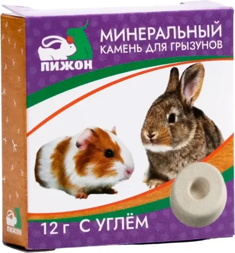 Корм для грызунов Пижон С углем (12г)