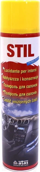 Очиститель панели Atas Plak Stil Spray Лимон (600мл)