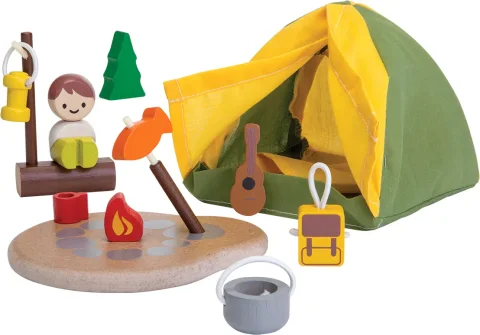 Игровой набор Plan Toys Planworld Кемпинг / 6624